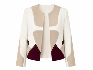Color Block Coat